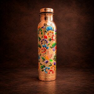 Termo Dorado Colibrí - 1 Litro